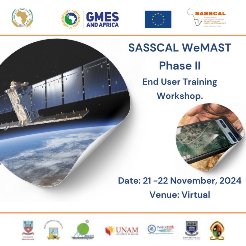 SASSCAL to host the WeMast Phase II End User Training Workshop